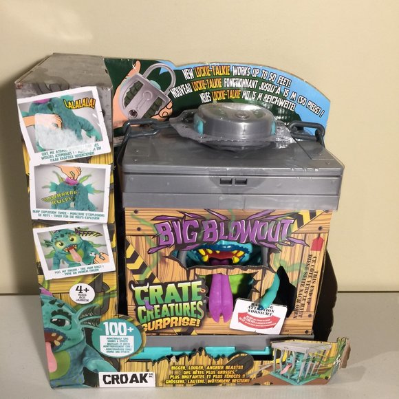 Crate Creatures Surprise Croak Monster in Crate - Picture 1 of 16
